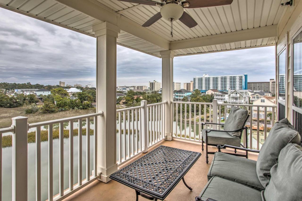 North Myrtle Beach Condo With Views Walk To Beach! Eksteriør billede